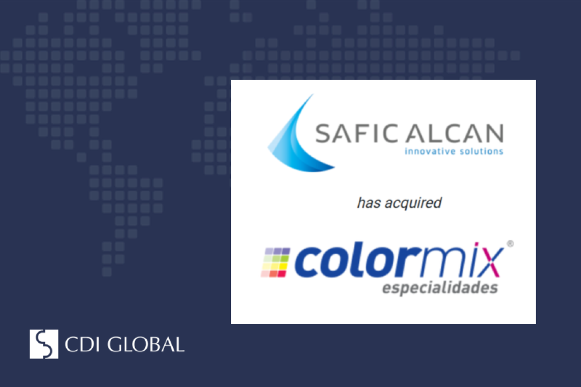 RGS acted as financial advisor to Colormix Especialidades on its acquisition by Safic-Alcan